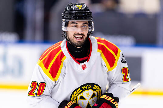Brynäs Tyler Vesel jublar