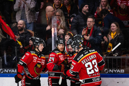 Luleås Isac Hedqvist, Brendan Shinnimin, Brian O'Neill