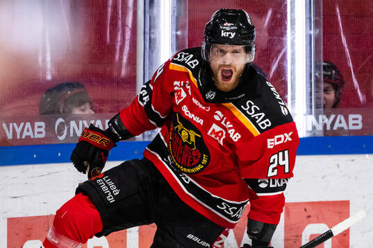 Luleås Brendan Shinnimin jublar