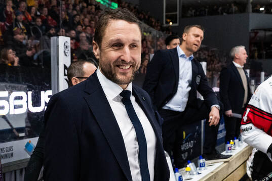 Malmö Redhawks tränare Tomas Kollar och assisterande