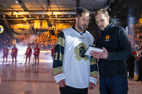 Skellefteås Jimmie Ericsson hyllas