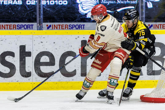 Kalmars Wilhelm Westlund och Västerås Oskar Kvist