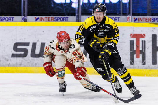 Kalmars Liam Hawel och Västerås Oskar Kvist