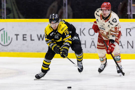 Västerås Oskar Kvist och Kalmars Albin Storm