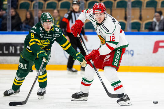 Björklövens Lucas Nordsäter och Moras Filip Björkman