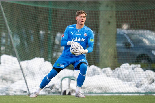 Helsingborgs målvakt Johan Brattberg