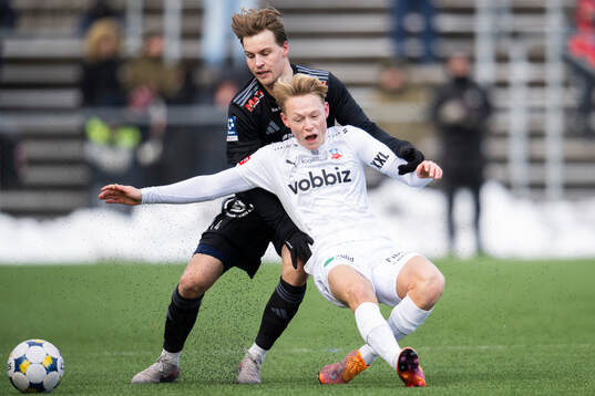 Helsingborgs Alvin Nordin och Ängelholms Vilgot Carlsson