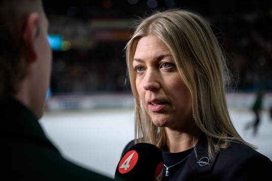 Brynäs sportchef Erika Grahm