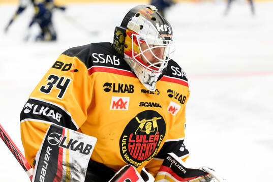 Luleås målvakt Joel Lassinantti