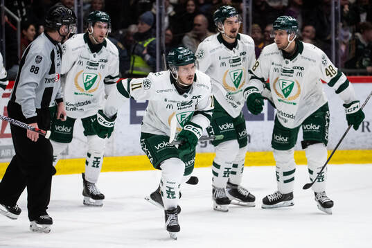 Färjestads Joakim Nygård jublar