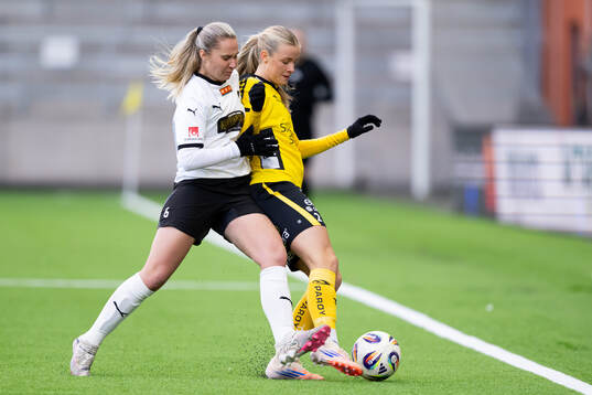 Häckens Filippa Mellingsäter och Elfsborgs Mollie