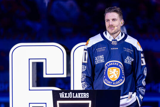 Växjös förra spelare Erik Josefsson hyllas