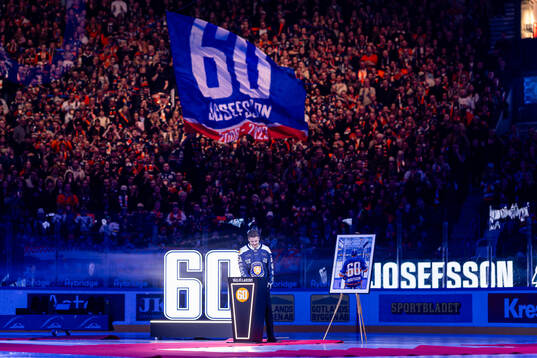 Växjös förra spelare Erik Josefsson hyllas