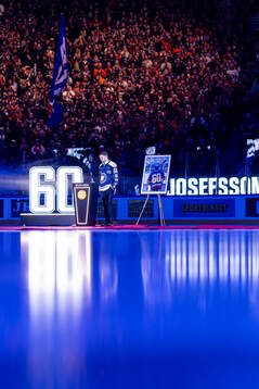 Växjös förra spelare Erik Josefsson hyllas