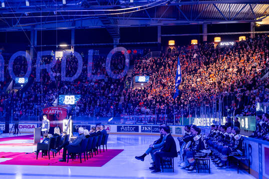 Växjös förra spelare Erik Josefsson hyllas