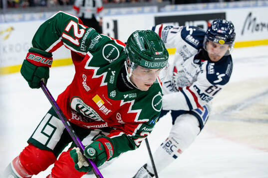 Frölundas Jere Innala och Linköpings Markus Ljungh