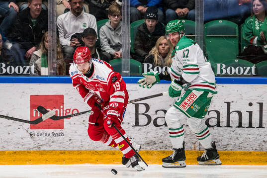 Timrås Marcus Westfält och Rögles Lubos Horky