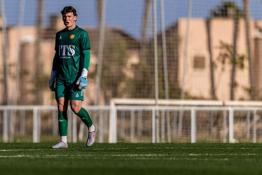 Goalkeeper Kees Sims of GAIS