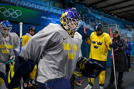 Goaltender Emma Söderberg of Sweden