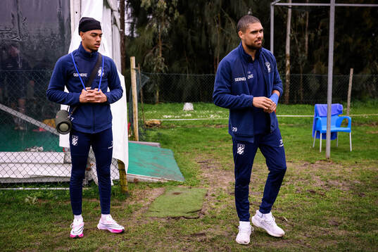 IFK Göteborgs Sebastian Clemmensen och Thomas Santos