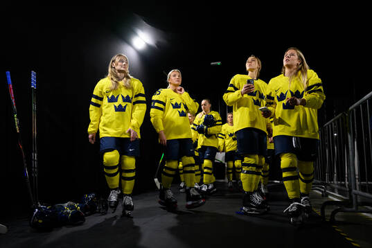 Linnea Andersson, Jenna Raunio, Ida Karlsson and Mira
