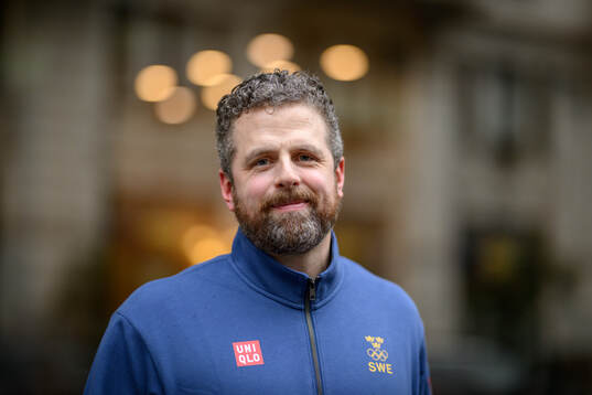 Head coach Ulf Lundberg poses for a portrait at a press