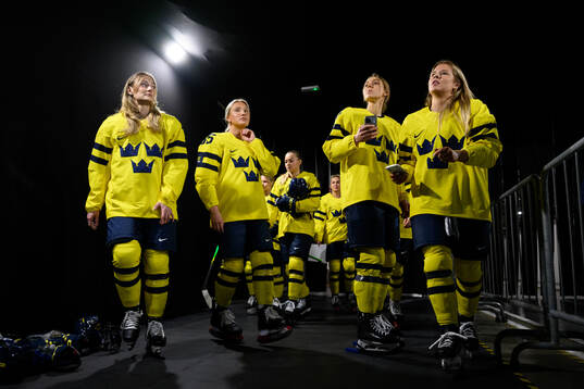 Linnea Andersson, Jenna Raunio, Ida Karlsson and Mira