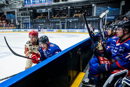 Kalmars Liam Hawel och Oskarshamns David Rosander