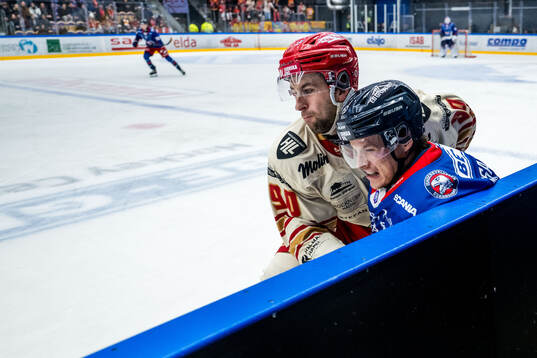 Kalmars Liam Hawel och Oskarshamns David Rosander