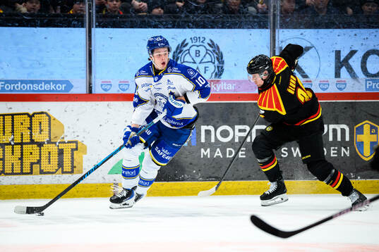 Leksands Anton Johansson och Brynäs Linus Ölund