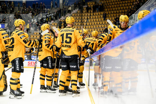 Skellefteås spelare jublar