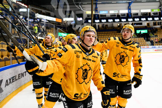 Skellefteås spelare jublar