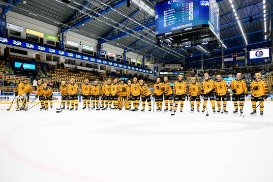 Skellefteås spelare jublar