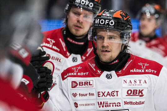 Örebros William Wikman jublar