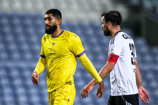 Abdullah Iqbal of Mjällby and Dino Islamovic of Rosenborg