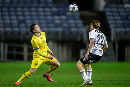 Timo Stavitski of Mjällby and Jonas Svensson of Rosenborg