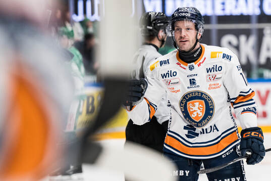 Växjös Brogan Rafferty jublar