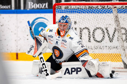 Växjös målvakt Ludvig Persson