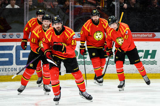 Brynäs Jack Kopacka jublar