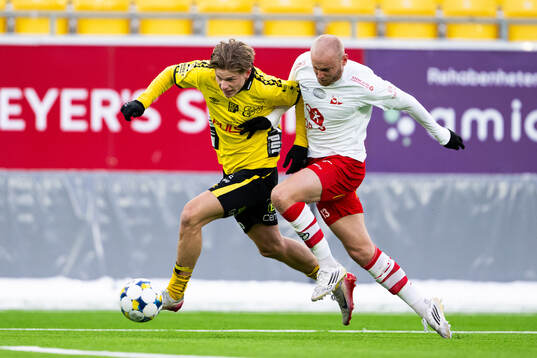 Elfsborgs Gottfrid Rapp och Fredrikstads Sondre Sørlokk