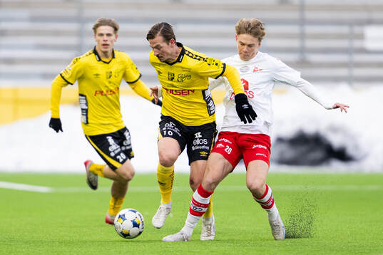 Elfsborgs Simon Olsson och Fredrikstads Oskar