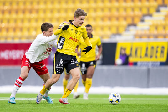 Fredrikstads Samuel Holm och Elfsborgs Gottfrid Rapp