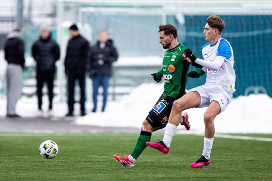 Varbergs Erion Sadiku och Oddevolds William Rygaard