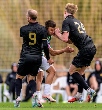 Gustav Lundgren and Filip Beckman of GAIS