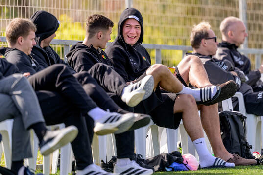 Goalkeeper Kees Sims of GAIS