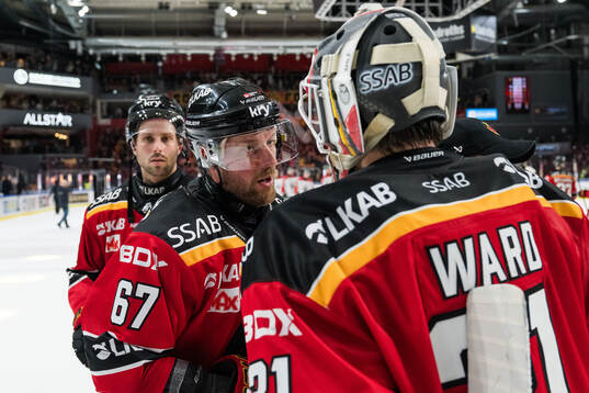 Luleås Mathias Bromé, Linus Omark och målvakt Matteus