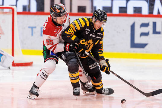 Örebros David Quenneville och Skellefteås Rickard Hugg