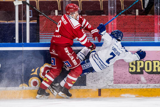 Timrås Didrik Strömberg och Leksands Marcus Karlberg