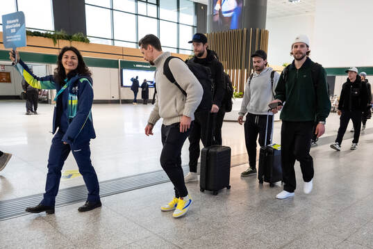 Erik Karlsson, Victor Hedman, Rasmus Andersson and Adrian