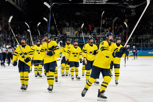 Jessica Adolfsson of Sweden celebrates